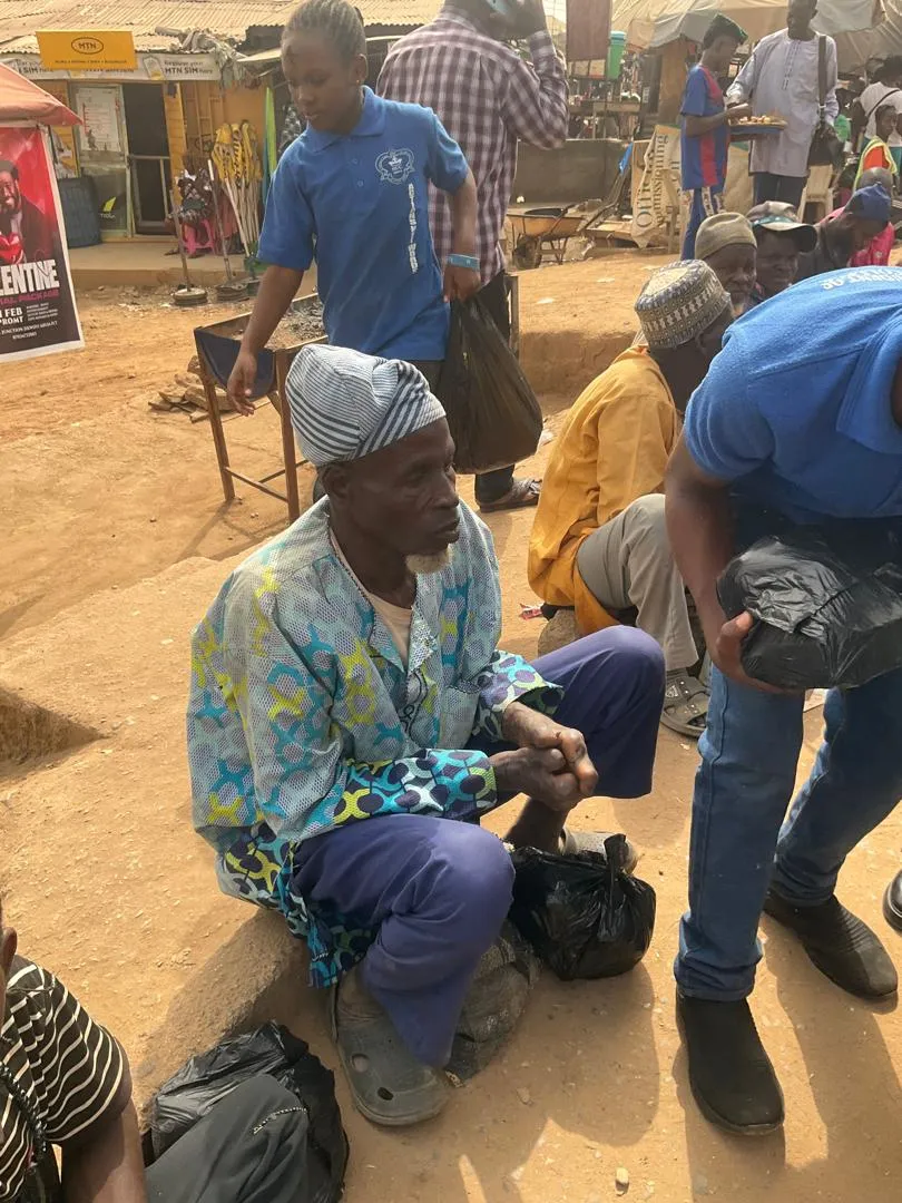 Students celebrating Agape love